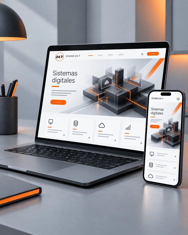 Studio 24-7 — web y posicionamiento